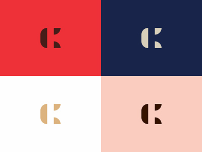 CK monogram abstract brand branding c ck clean concept design icon k letter logo mark minimal modern monogram negative negative space sign simple