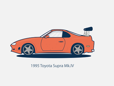 Fast & Furious Series: 1995 Toyota Supra mark IV