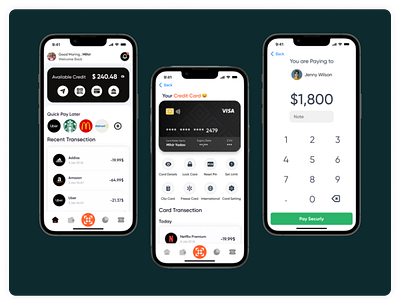 Pay Later App UI by Mihir Yadav on Dribbble