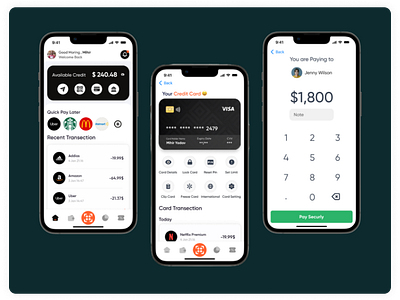 Pay Later App UI