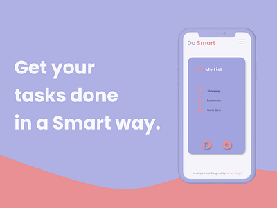 Ui design For To-Do List web App