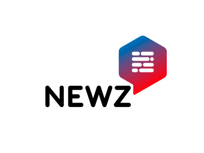 Newz brand broadcasting chile information logo news personal