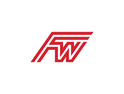 Fort Wayne Sports Logo branding clean fort wayne icon identity linework logo minimal monogram roller derby sports