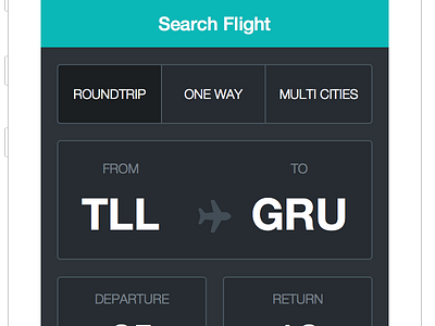 Search Flight [Sketch] airport departure flat flight form passengers plane search sketch