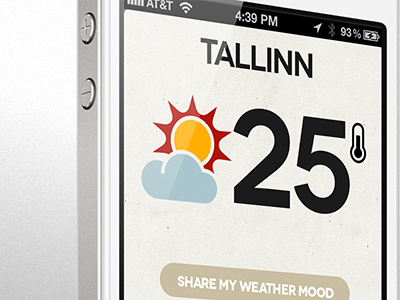 Weather App android design app design forecast ios design iphone design mobile design ui ux weather