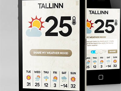 Weather, Sliders and more android design app design forecast interaction design ios design iphone design mobile design share ui ux weather