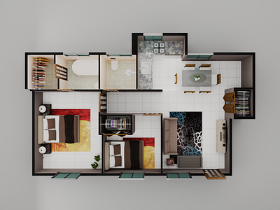 3d Floor Plan 2d to 3d floor plan 3d floor plan 3d floor plan design 3d rendereing building design creative design design house design