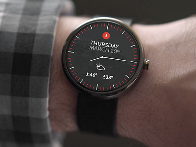 Simple Android Wear UI android android wear google smartwatch ui design