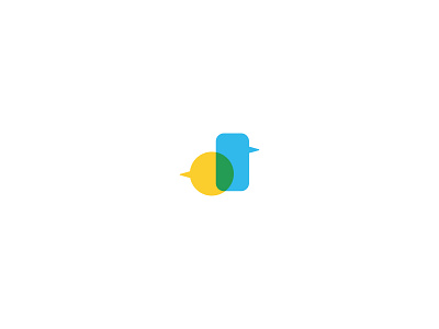 Digi Talks branding design flat icon jabar jawa barat logo minimal talks ui ux vector