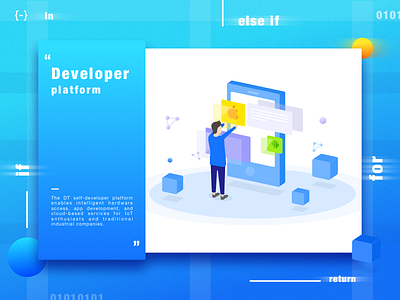 Developer Platform ui，web，ios，android