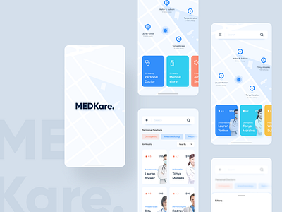 MEDKare concept app | Online physician support