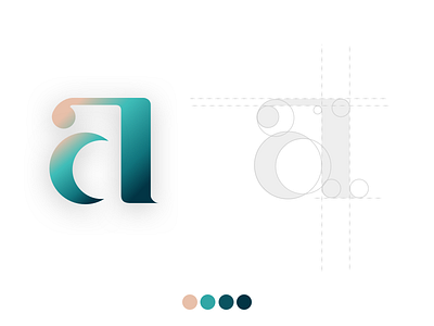 My Logo a akhiltchadranlogo akhiltchandran colorful green lettering logo typography