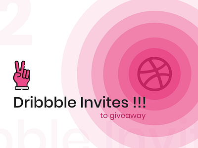 Two Dribbble Invites! akhiltchandran draft drafted dribbble get invitation invite