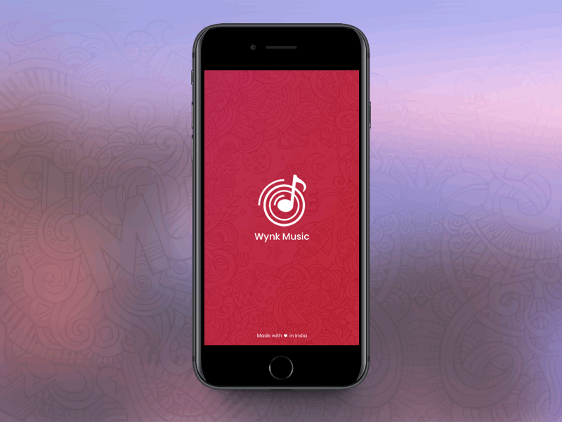 Wynk Music | Reimagined android colorful iphone mallu.akhiltchandran mobileapplication music musicplayer native redesign reimagined streaming wynk