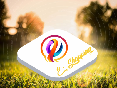 E-shopping 3d animation graphic design logo motion graphics