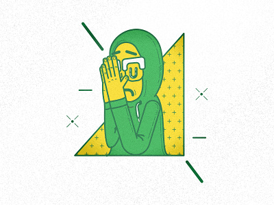 Pray bay area design doodle glasses hoodie illustration pray