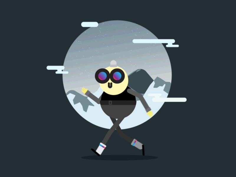 Dribbble exploring after effects animation character illustration motion