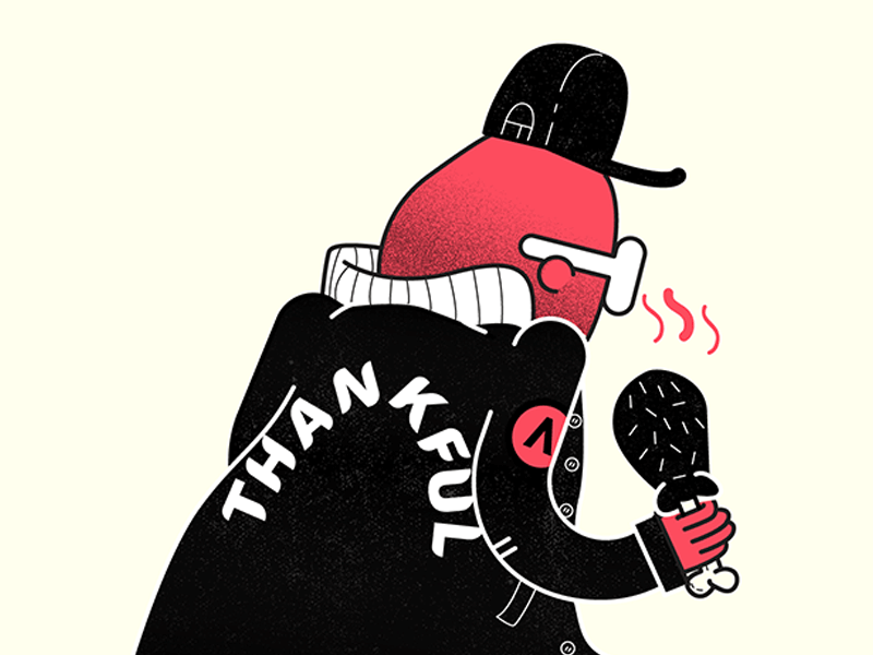 Thankful(L) holiday illustration thankful thanksgiving
