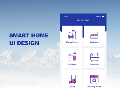 smarthome ui design icon smarthome ue ui