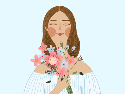 flower girl illustrator illustrators