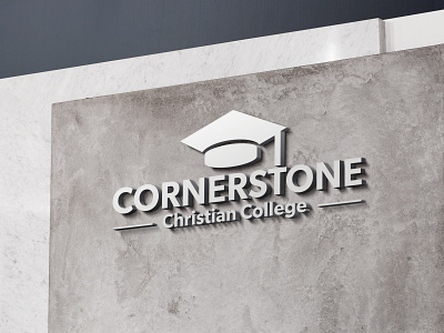 Cornerstone Christian College branding logo