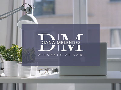 Diana Melendez Law Logo Design branding design graphic design logo logo design