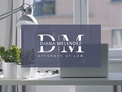 Diana Melendez Law Logo Design