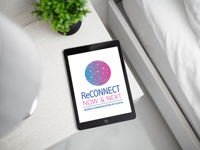 ReConnect Conference Logo Design branding design graphic design illustration logo vector