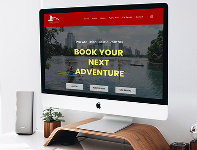 Third Castle Rentals Website Design design graphic design web design website website design