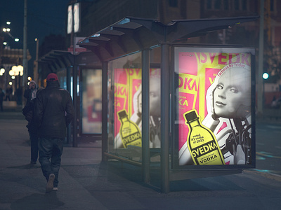 SVEDKA Vodka Outdoor Advertising