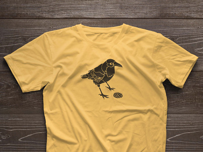 Animal t-shirts bison illustration illustrator mountain goat raven t shirt vector