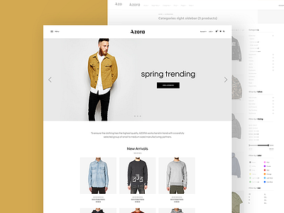 Azora - Ecommerce PSD Home Page 05