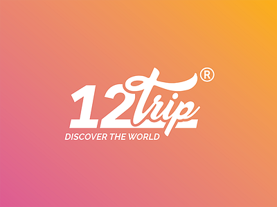 12 Trip - Travel Agency logo agency logo branding branding design logo logo design travel logo