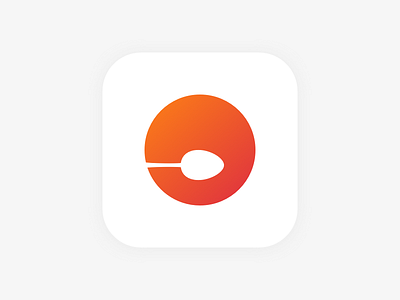 A logo for chef App spoon ，chef ，cook