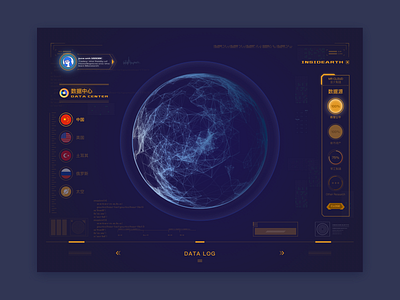 Data Center bi dashboard ui