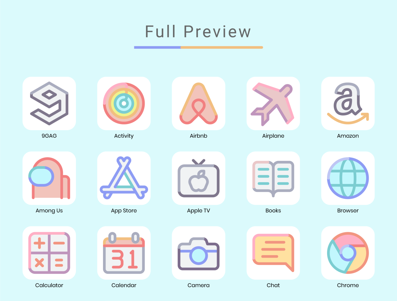 ios 14 app icons