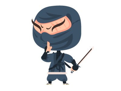 Ninja by Krafted on Dribbble