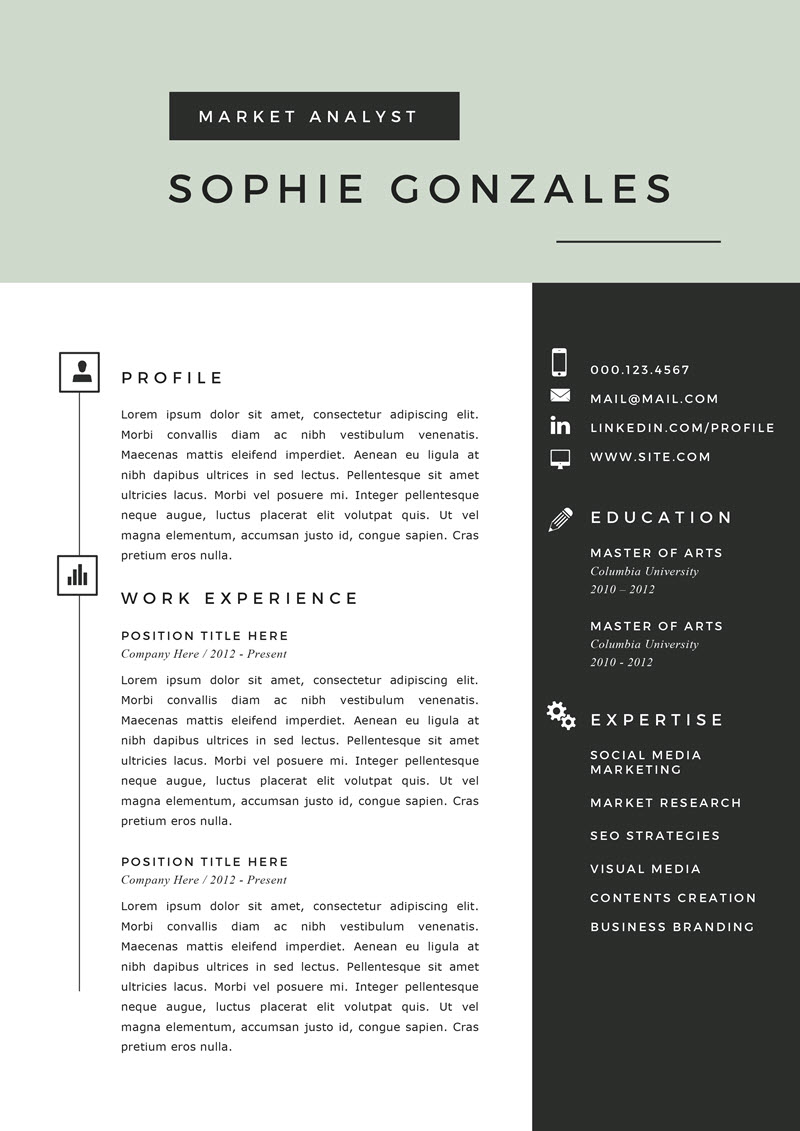 resume template for word mac