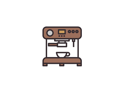 Coffee Icons coffee coffee icon coffee machine coffeemaker icon icons set vector