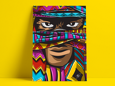 Lágbájá: Omo baba mu'ko mu'ko africa colors digital art illustration music nigeria