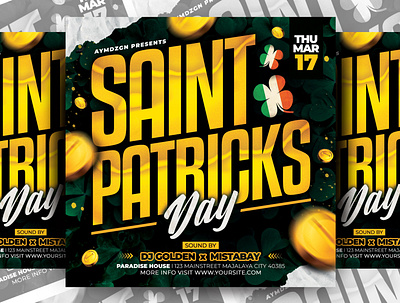 St. Patricks Day Flyer design event event flyer event poster festival flyer flyer flyer design flyer template graphic design green green design ireland irish day print template saint patricks design saint patricks flyer st patricks day template template design