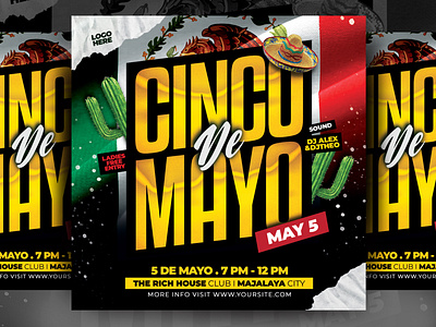 Cinco de Mayo Flyer Template