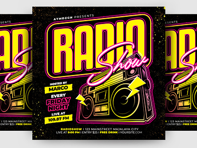 Radio Show Flyer