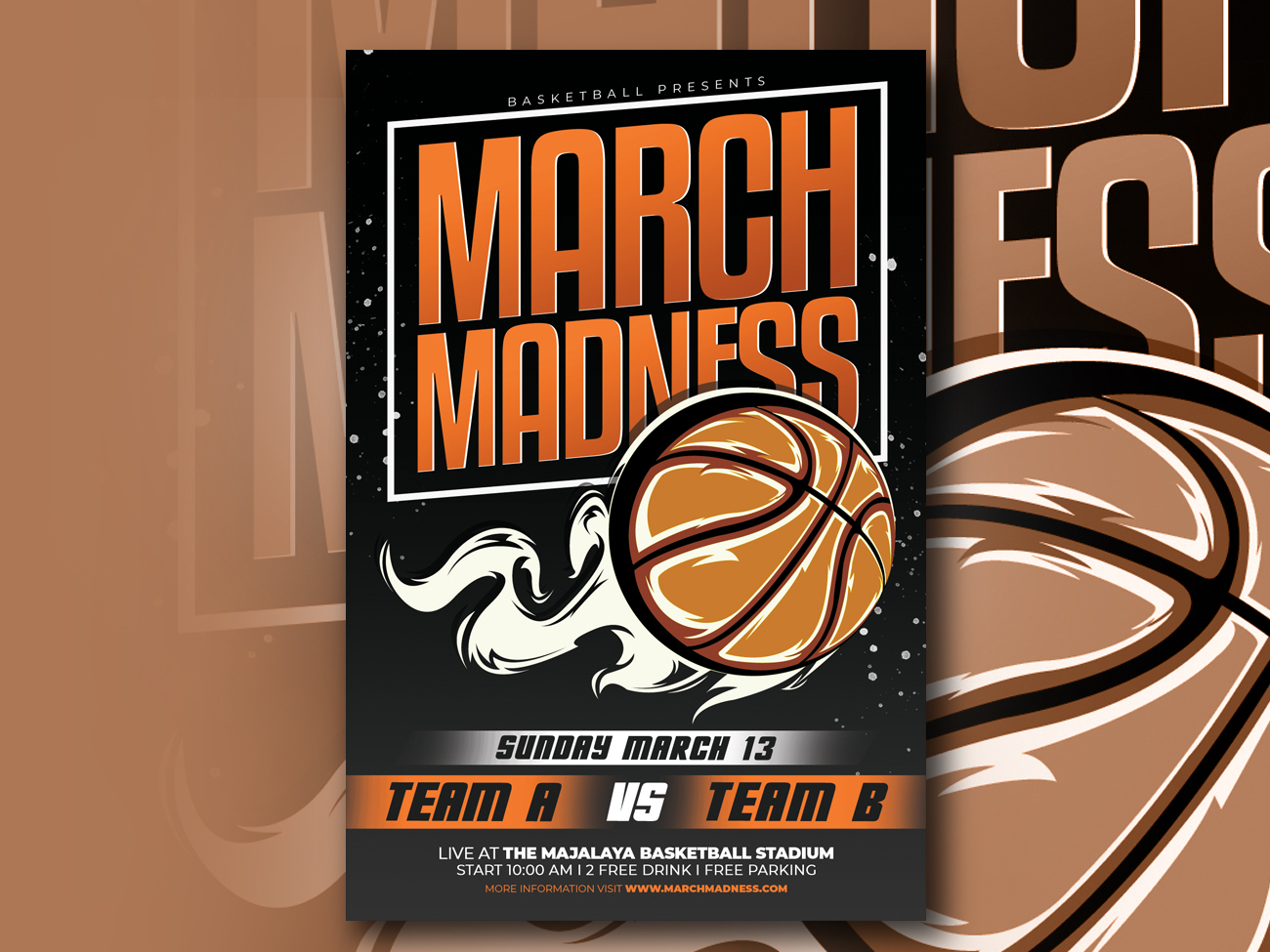 March Madness Flyer By Ayumadesign On Dribbble