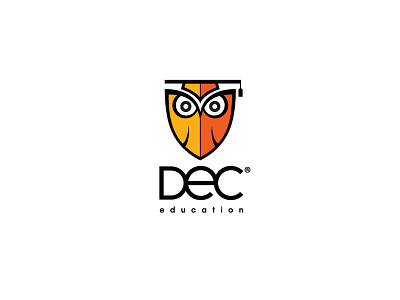 DEC art creative dec design education graphicdesign logo logodesigner logotipe owl