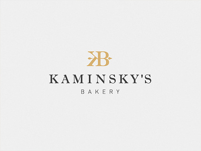 Kaminsky's Bakery bakery design graphicdesign identity logo logodesign logotype