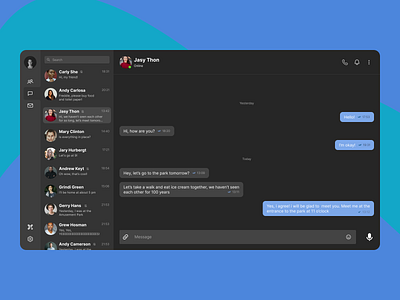 Daily UI 013 | Chat Message