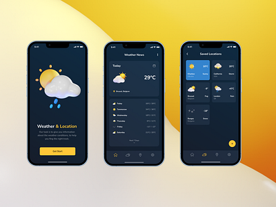 Daily UI 021 | Smart Home App 3d animation app branding design graphic design illustration logo motion graphics site ui ui design ux ux design weather weather app