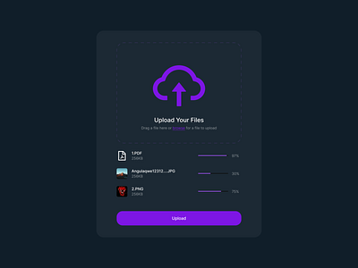 Daily UI 031 | Upload File design ui ui design ux ux design