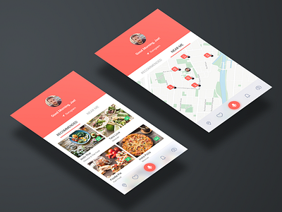Book a Restaurant - Adobe XD adobe xd food app mobile app design restaurant app ux design xddaiychallenge